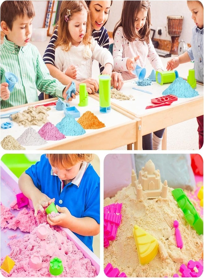 NiToy FlexiSand 2.2Lbs Sand, Never Dries Out-Fun for 3 Years and up Kids Bulk Refill for Sensory Sand Box Toys(Orignial) - Image 5